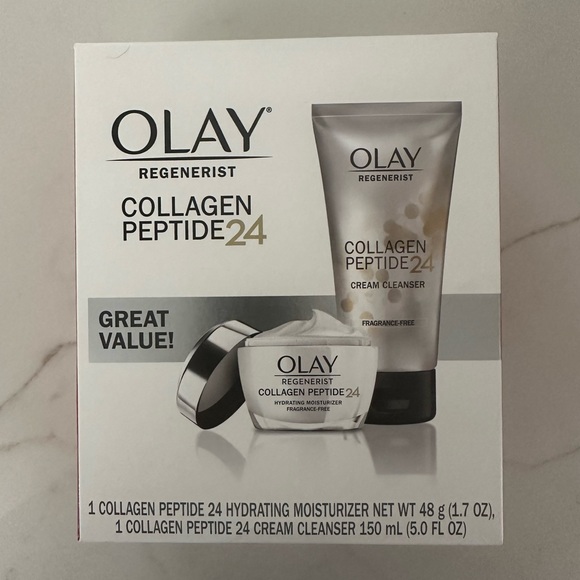 Olay Regenerist Collagen Peptide Moisturizer and Cleanseer Set - Picture 1 of 6
